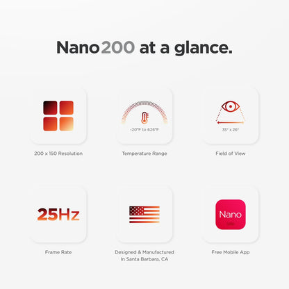 Nano 200 - Seek Thermal Camera for Android